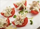 Tomato Petals with Crab Salad