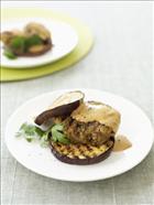 Grilled Eggplant & Tahini Sauce