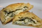 Single Salmon Spinach and Filo pies