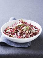 Red cabbage and fennel coleslaw