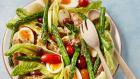 BBQ Asparagus Nicoise Salad