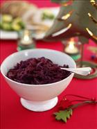 Spicy Red Cabbage with Cranberries