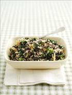 Warm Winter Rice & Silverbeet Salad